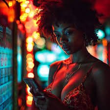 Mobile Phone တွင် Slot ဂိမ်း Free Spin Bonus Feature အလည်ပတ်နေသောမြင်ကွင်း